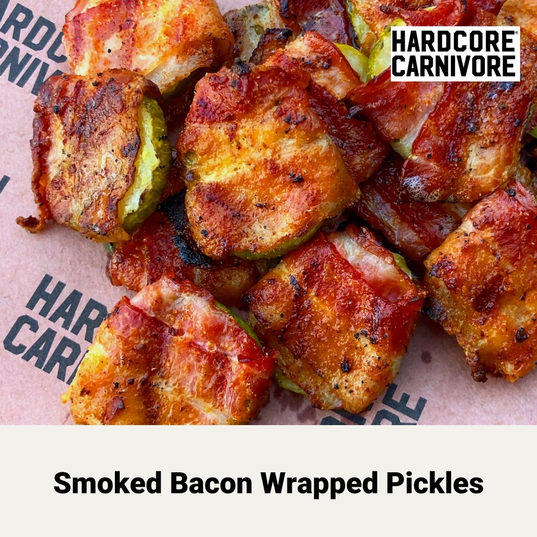 Smoked Bacon Wrapped Pickles