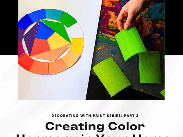 Decorating with Paint Series Part 2